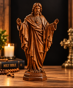 Sacred Heart of Jesus Wooden Statue