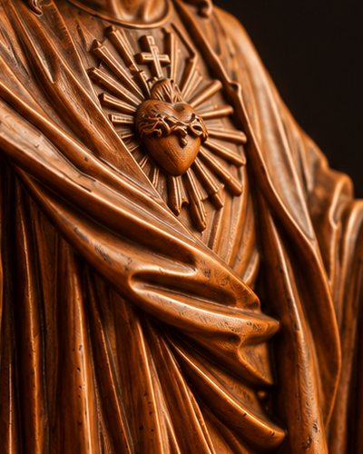 The radiant Sacred Heart
